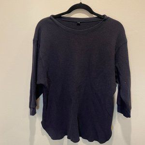 Uniqlo quarter sleeve thermal